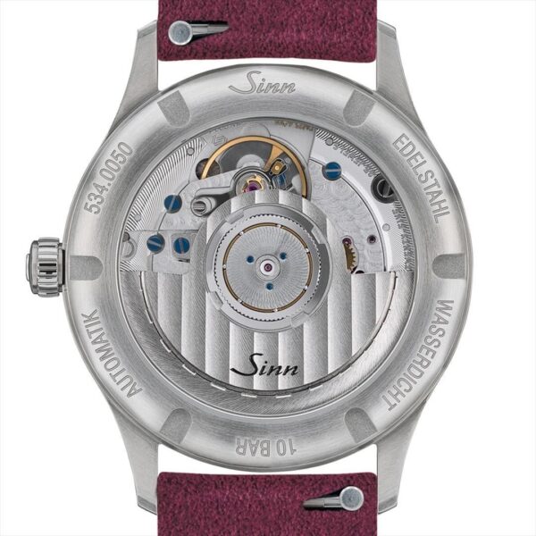 534 Mother-of-Pearl W SINN ジン レディースウォッチ クラシック アルカンターラストラップ仕様