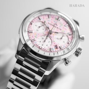 N2201.19S04.K01 NORQAIN ノルケイン フリーダム クロノ 40mm エンジョイライフ スプリンクル ブレスレット仕様