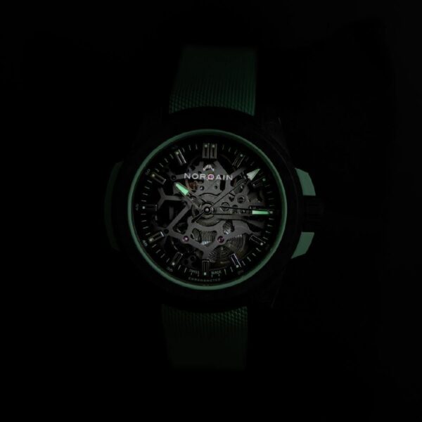 【世界限定400本】 N3001.07Q03.B01 NORQAIN ノルケイン ワイルドワン スケルトン 39mm ミント