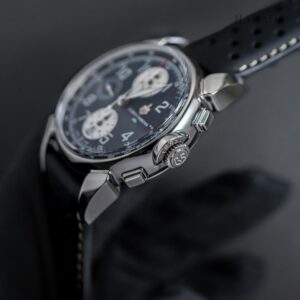 【世界限定76本(うち国内3本)】 3141-1HEP Cuervo y Sobrinos クエルボ・イ・ソブリノス ヒストリアドール クロノグラフ ヒストリックエンデュランス バリブルー