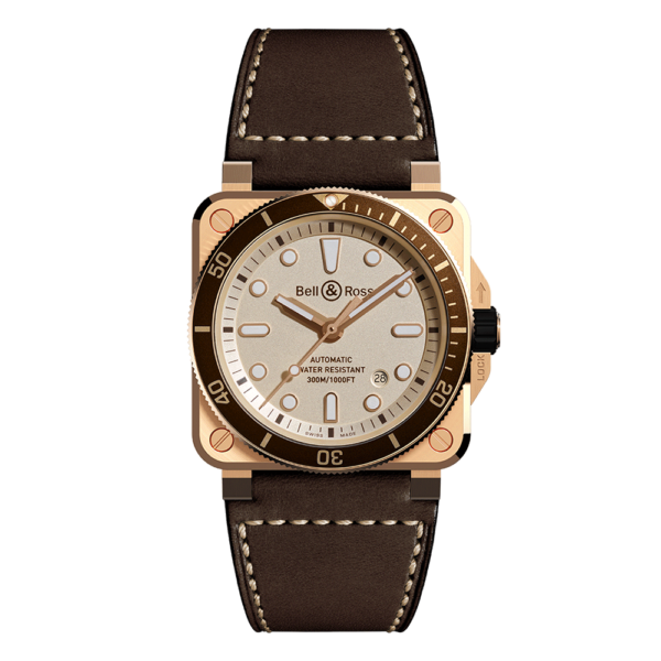 【限定999本】 BR0392-D-WH-BR/SCA ホワイトブロンズ Bell & Ross ベル&ロス インストゥルメント BR03-92 ダイバー