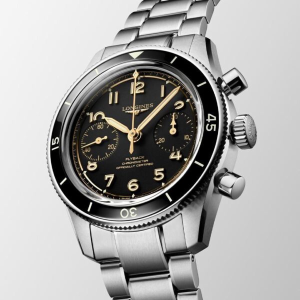 L3.721.4.53.6 LONGINES ロンジン スピリット パイロット フライバック 39.5mm