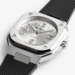 BR05A-GR-ST/SRB グレースチール Bell & Ross ベル&ロス インストゥルメント BR05