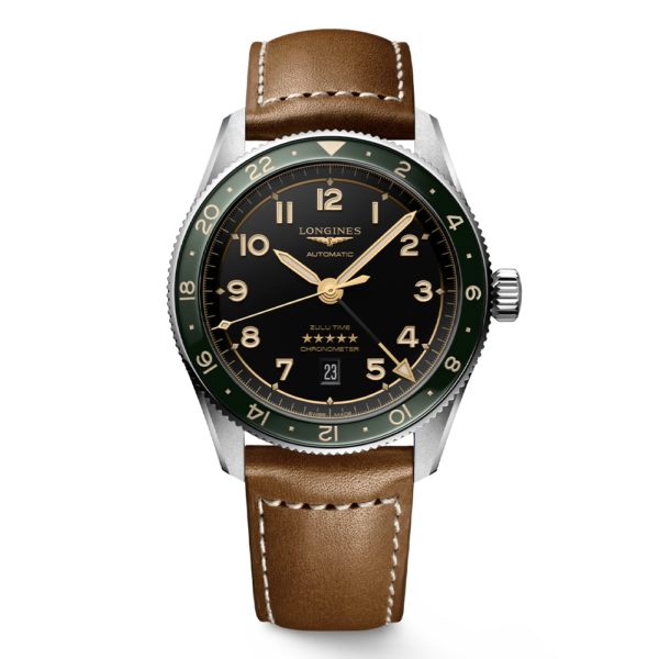 L3.812.4.63.2 LONGINES ロンジン スピリット Zulu Time 42mm