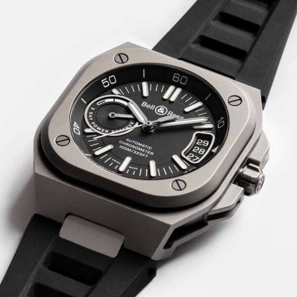 BRX5R-BL-TI/SRB Bell & Ross ベル&ロス インストゥルメンツ BRX5 ブラック チタン