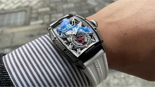 【クストス】大空を舞うジェット機がモデル 『チャレンジ ジェットライナーII P-S オートマティック』をご紹介