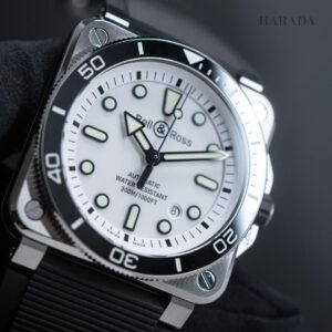 BR03A-D-WH-ST/SRB Bell & Ross ベル&ロス BR03 ダイバー ホワイト スティール