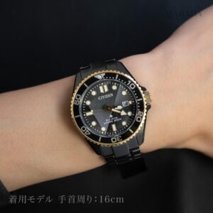 【世界限定6,700本】 BN0264-53E CITIZEN シチズン プロマスター MARINE LIGHT in BLACK Eco-Drive 50th Anniversary Edition