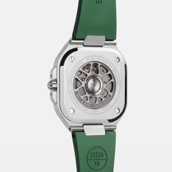 BR05G-GN-ST/SRB グリーン Bell & Ross ベル&ロス インストゥルメント BR05 GMT
