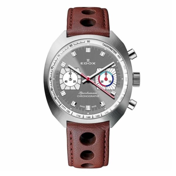 【世界限定600本】 08202-3G-GIN EDOX エドックス クロノラリー スポーツマン クロノグラフ オートマティック
