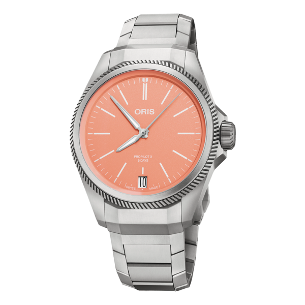 01 400 7778 7158-07 7 20 01TLC ORIS オリス プロパイロットX キャリバー400 39mm