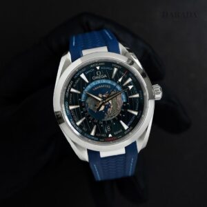 220.12.43.22.03.001 OMEGA オメガ シーマスター アクアテラ150M GMTワールドタイマー