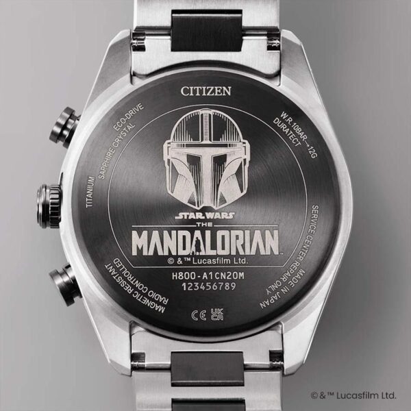 【世界限定1,400本】 STARWARS The Mandalorian Beskar Model AT8385-55E CITIZEN シチズン アテッサ