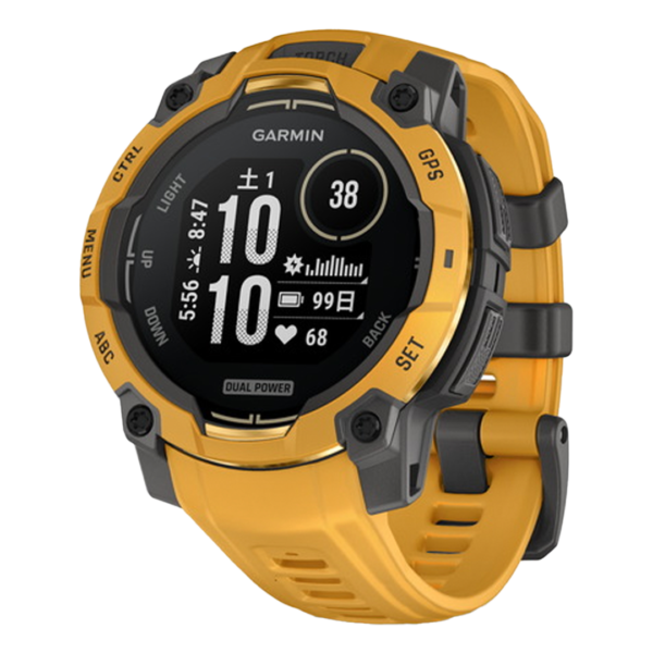 GARMIN ガーミン Instinct 3 インスティンクト Dual Power 010-02934-32 Sunburst 45mm