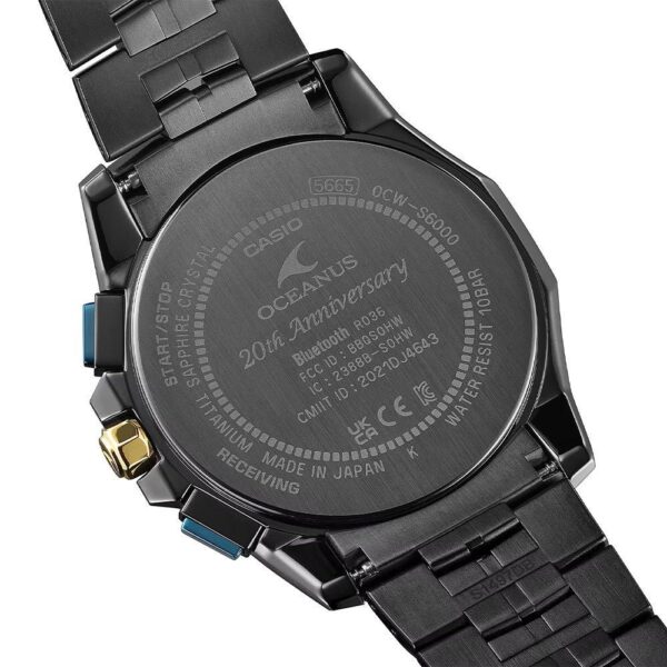 【世界限定350本】 OCW-S6000BV-1AJR CASIO カシオ オシアナス マンタ OCEANUS 20TH ANNIVERSARY