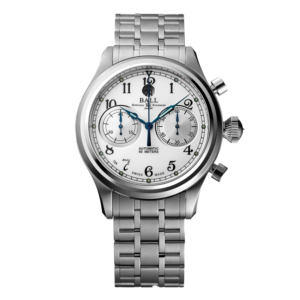 BALL WATCH ボールウォッチ トレインマスター キャノンボール II CM1052D-S3J-WH