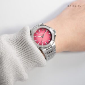 01 733 7792 4158-07 8 19 05P ORIS オリス アクイスデイト テイストオブサマー 36.5mm