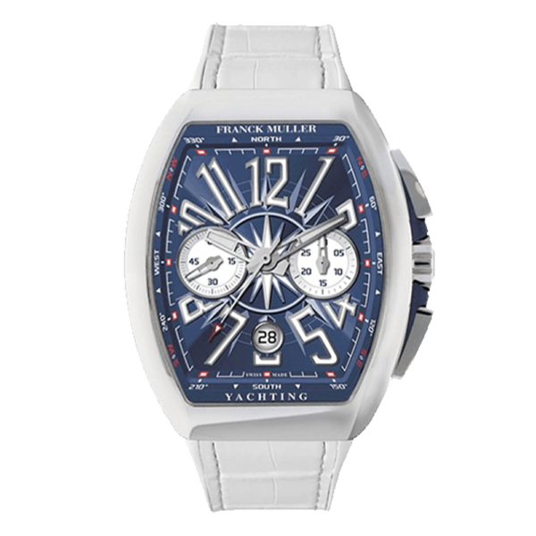 FRANCK MULLER フランク ミュラー ヴァンガード ヨッティング クロノグラフ No.570 V45CCDTYACHTING ACBL ブルー