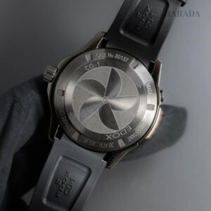 80137-37GNR-CANR EDOX エドックス クロノオフショア1 ベゼルロック デイト 42mm