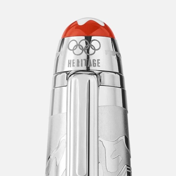 MB131369 MONTBLANC モンブラン マイスターシュテュック x オリンピック ヘリテイジ シャモニー 1924 ソリテール ミッドサイズ ボールペン