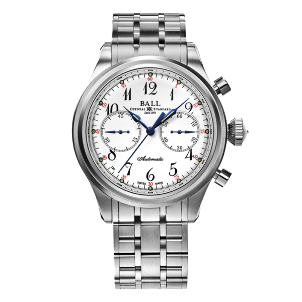 【日本限定100本】 CM1052D-S6J-WH BALL WATCH ボールウォッチ トレインマスター キャノンボールII ジャパンリミテッド