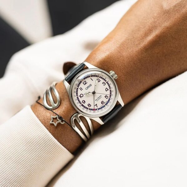 【世界限定2,297本】 01 754 7785 4081-Set ORIS オリス ビッグクラウン 40mm ハンク・アーロン リミテッドエディション