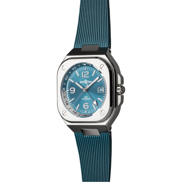 BR05G-PB-ST/SRB スカイブルー Bell & Ross ベル&ロス インストゥルメント BR05 GMT