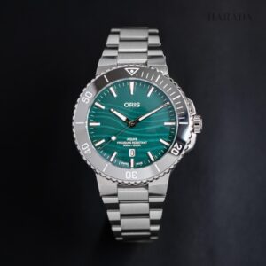 【世界限定1,249本】 01 733 7789 4197-Set ORIS オリス アクイス 43.5mm 長江スナメリ リミテッドエディション
