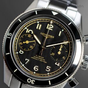 L3.721.4.53.6 LONGINES ロンジン スピリット パイロット フライバック 39.5mm