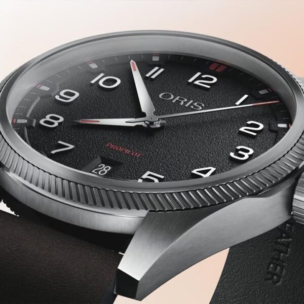 01 733 7805 4164-07 6 20 14LC ORIS オリス プロパイロット デイト 41mm
