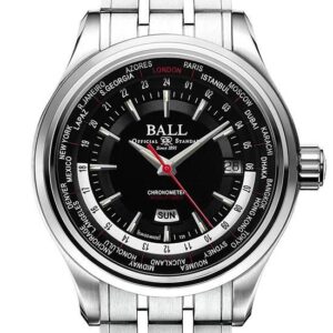 BALL WATCH ボールウォッチ トレインマスター ワールドタイムII GM2020D-S3CJ-BK