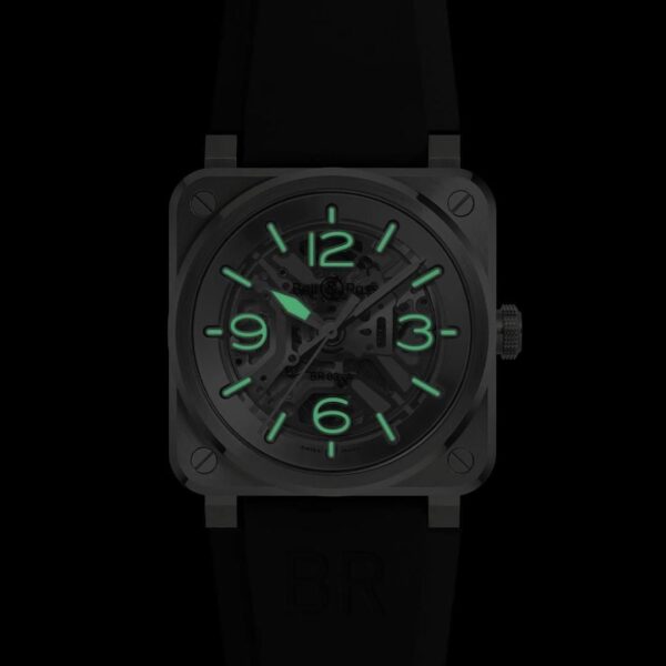 BR03A-BL-SKST/SRB Bell & Ross ベル&ロス BR03 スケルトン スティール 41mm