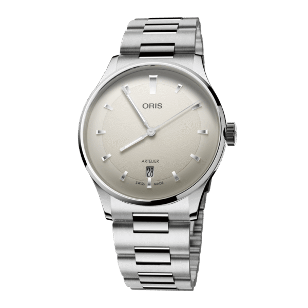 01 733 7810 4051-07 8 20 20 ORIS オリス アートリエ デイト 38mm