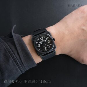 BR03A-BL-CE/SRB Bell & Ross ベル&ロス BR-03 ブラックマット