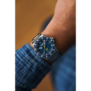【世界限定150本】 773.274.6428.MFG3 Hanhart ハンハルト フライ ネイビー エアロスフィア MFG3