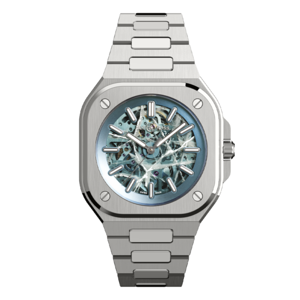 【世界限定250本】BR05A-AB-SKST/SST Bell & Ross ベル&ロス BR05 スケルトン アークティック ブルー