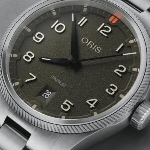 01 733 7805 4167-07 8 20 04LC ORIS オリス プロパイロット デイト 41mm