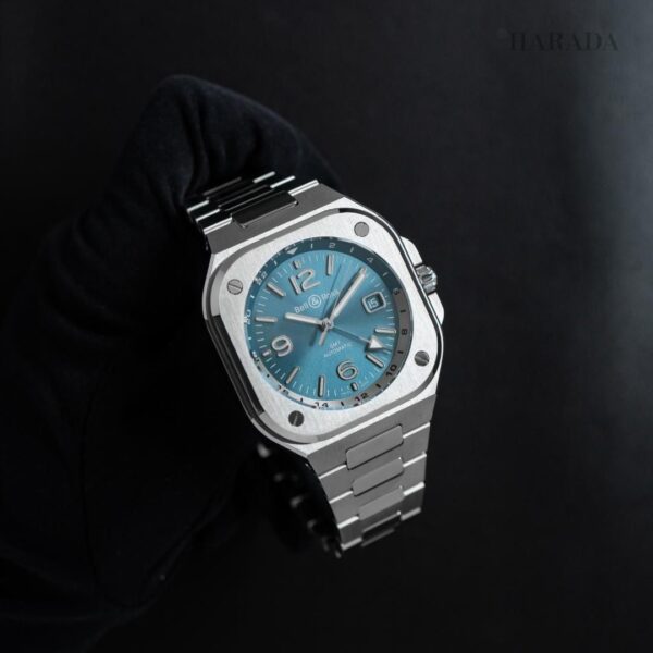 BR05G-PB-ST/SST Bell & Ross ベル&ロス BR-05GMT スカイブルー