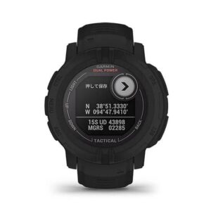 010-02627-43 GARMIN ガーミン インスティンクト2 デュアル パワー タクティカル エディション ブラック