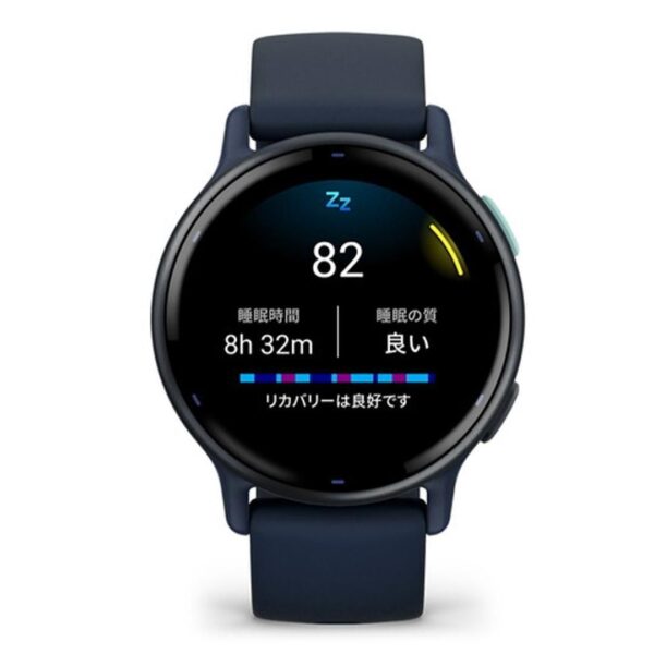 010-02862-42 GARMIN ガーミン ヴィヴォアクティブ5 Blue / Blue Met