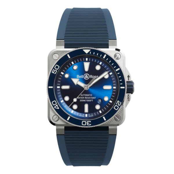 BR03A-D-BLU-ST/SRB Bell & Ross ベル&ロス BR03 ダイバー ブルー スティール