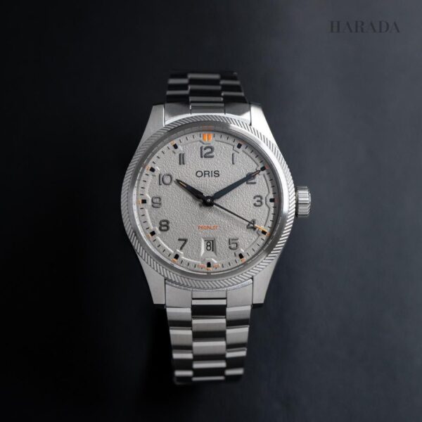 01 733 7805 4163-07 8 20 04LC ORIS オリス プロパイロット デイト 41mm