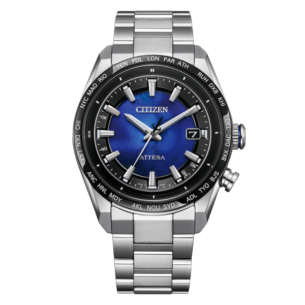 【世界限定2,000本】 CB0288-65L CITIZEN シチズン アテッサ ACT Line UNITE with BLUE