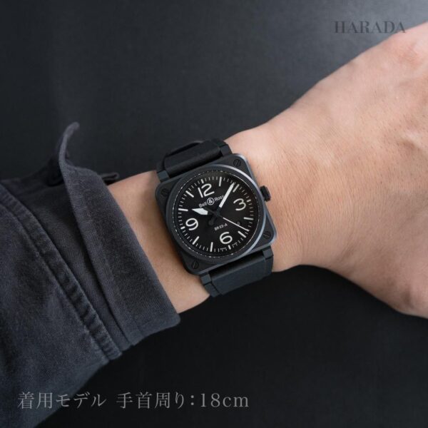 BR03A-BL-CE/SRB Bell & Ross ベル&ロス BR-03 ブラックマット