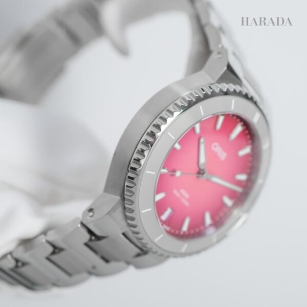 01 733 7792 4158-07 8 19 05P ORIS オリス アクイスデイト テイストオブサマー 36.5mm
