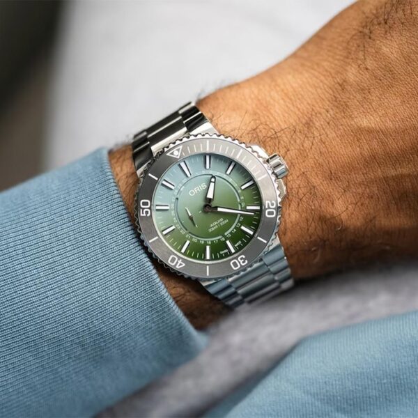 【世界限定2,009本】 01 743 7734 4197-Set ORIS オリス アクイス ダットワット リミテッドエディションII 43.5mm