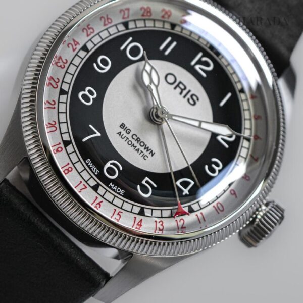01 754 7779 4061-07 5 19 25 ORIS オリス ビッグクラウン ポインターデイト ブルズアイ 38mm