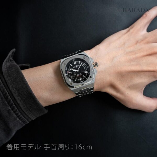 BRX5R-BL-ST/SST Bell & Ross ベル&ロス BR-X5 ブラックスティール