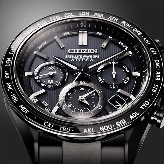 CC4055-65E CITIZEN シチズン アテッサ ACT Line ブラックチタンシリーズ