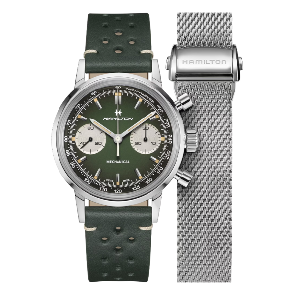 H38429861 HAMILTON ハミルトン アメリカンクラシック イントラマティック クロノグラフ H 40mm